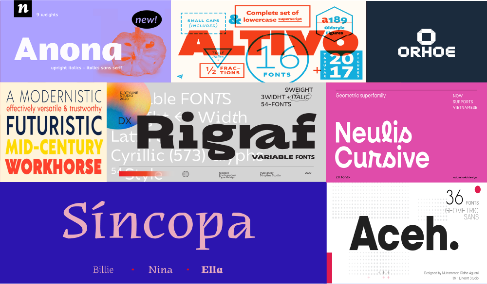 Lettertype afbeelding